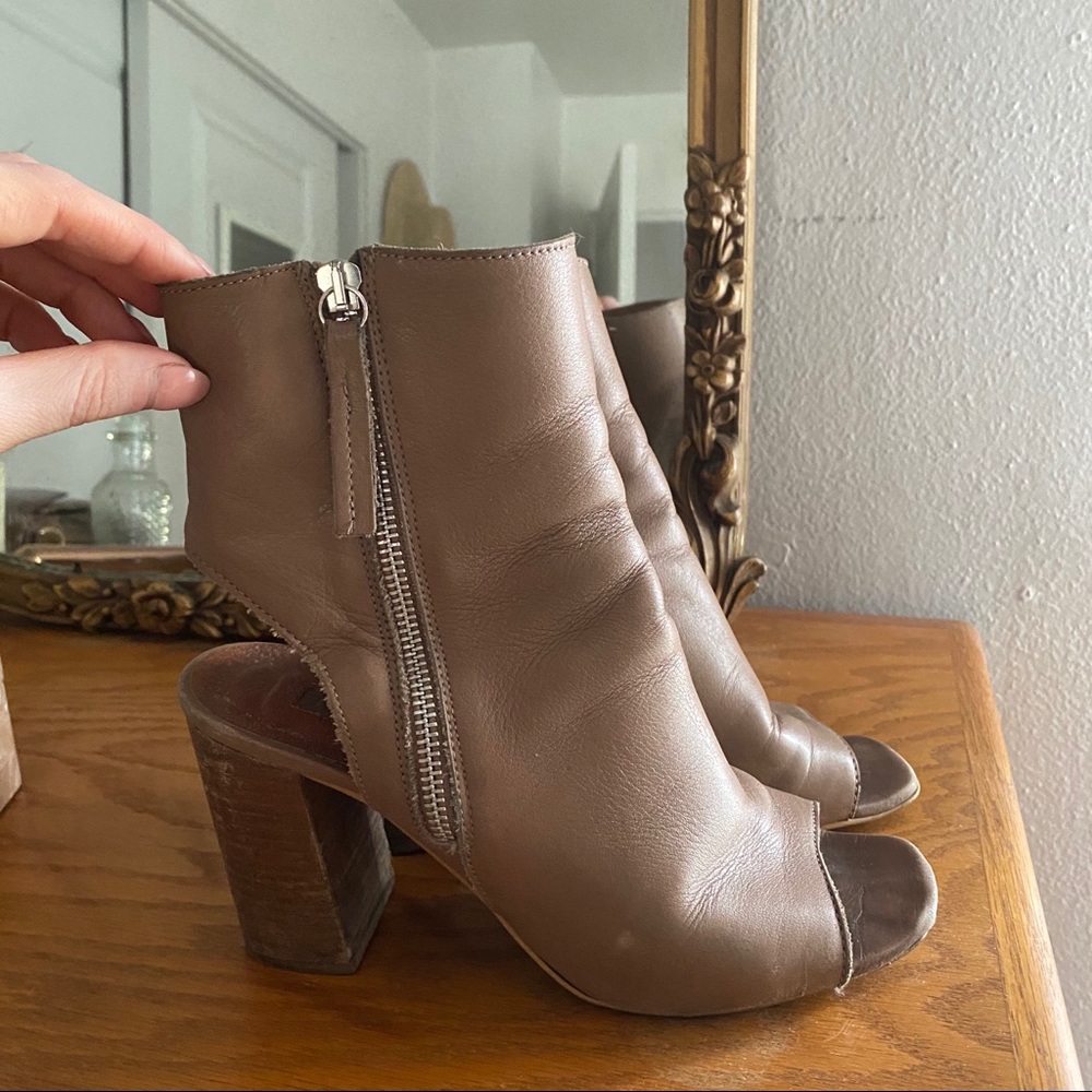 Topshop Peep-toe Booties